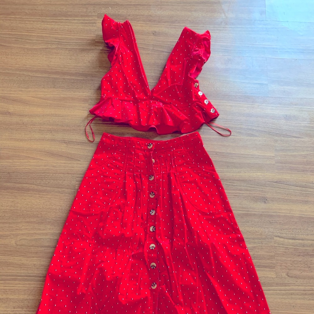 Free People Two Piece Set